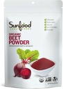 Sunfood Superfoods Organik Arıt Kök Toz - Su ve Smoothies için Arıtroot, Doğal Gıda Bakma, sertifikalı USDA Organik, Non-GMO, Vegan, Gluten Free, Earth Kosher - 8 oz Bag