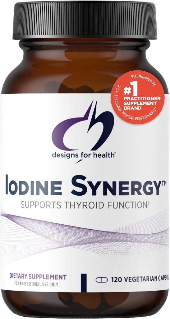 Selenium ile Sağlık Iodine için tasarımlar - Iodine Synergy, 10mg Pyumoid Iodide + 4006 Selenium (Selenomethionine) Tamam - Non-GMO + Gluten-Free (120 Capsules)