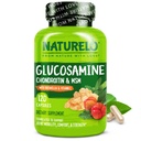 NATLO Glucosamine Chondroitin MSM ile Boswellia ve Vitamin C - Ortak Konfor, Hareketlilik ve Kuvvet için Tamam - 120 Capsules