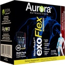 Aurora Nutrascience Micro-Pack Liposomal exoFlex+ ile C vitamini, Supports Ortak Flexability & Function, BiovaFlex Eggshell Membran, Curcumin & Boswellia, Strwaberry Flavor, 30 Single-Serve Packets
