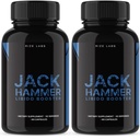 Laboratuvarları – Jack Hammer Libidofun Supplement for Men, Güçlü Tüm Doğal Formula Performansı Geliştirmek (120 Capsules)
