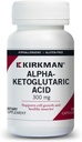 Kirkman - Άλφα- Κετογλουταρικό Οξύ 300 mg - 100 Κάψουλες - Υποστηρίζει Μεταβολισμός - Βοηθά στη διατήρηση ισχυρών οστών - Hypoallergenic