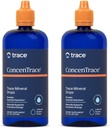 Trace Minerals ConcenTrace Trace Mineralleri - Bone & Ortak Destek için Sıvı Supplement - Aids Hydration & Electrolyte Restoration - Unflavored, 8 fl oz (192 hizmet)