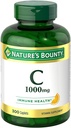 Nature's Bounty Vitamin C 1000 mg, Supports Immune and Antioxy Health, Vitamin C Supplement, 1 Per Day, 300 Vegetarian Caplets