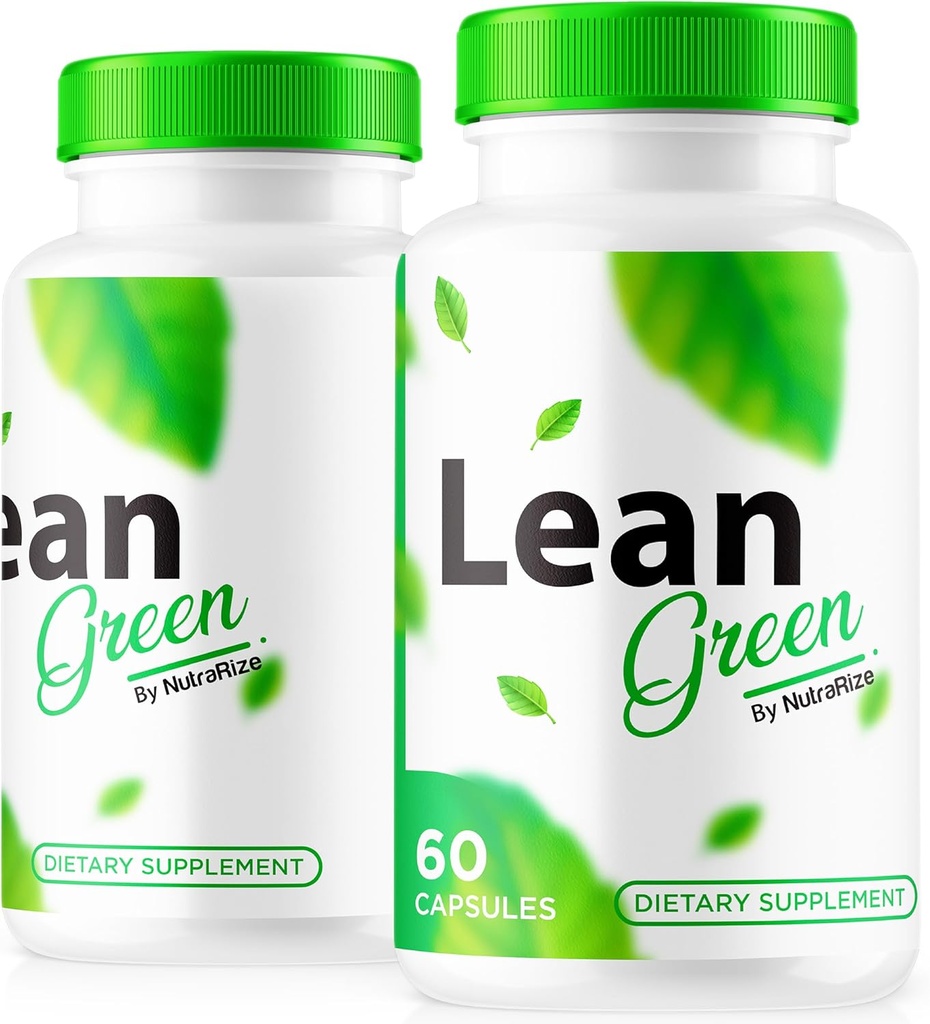 (2 Pack) Lean Green Kilo Kayıp Pills - Doğal Destekler Aktif Yaşam Tarzı ve Fitness, Sustained Energy & Health, Lean Greens Formula, LeanGreen Resmi İnceleme (120 Capsules)