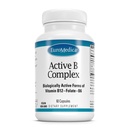 EuroMedica Active B Kompleksi - Biyoaktif B Vitaminleri ile Kalp Sağlığına Ek - Folate & Food - B Kompleks Capsules to Aid Nervous System Health & Function - 60 Capsules