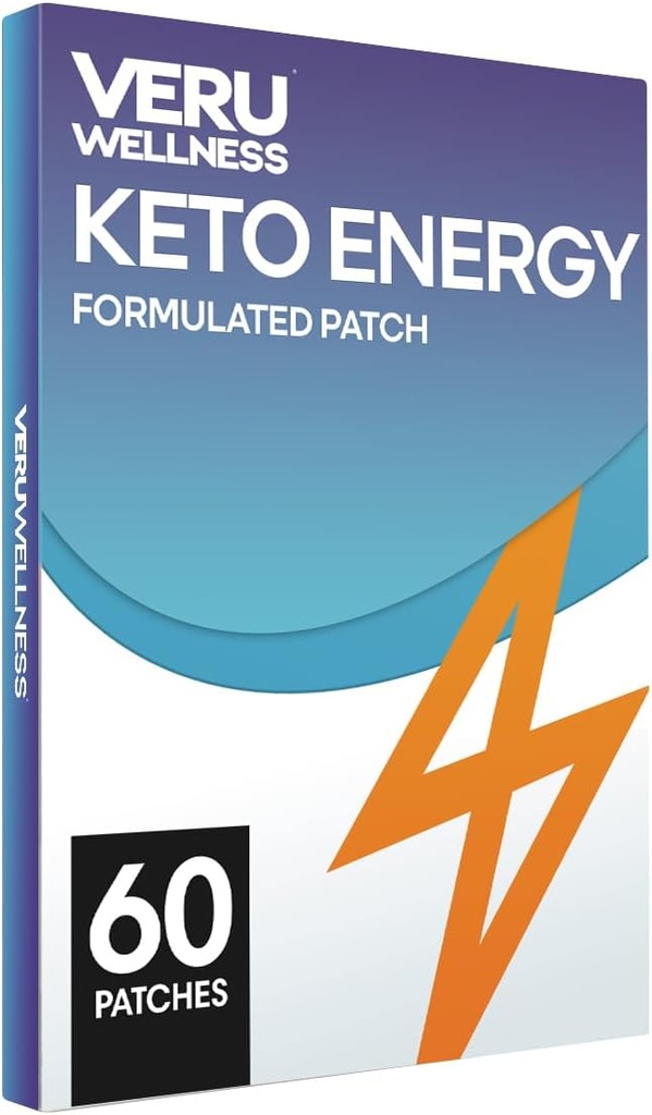 Keto Complete Daily Patch - Enerji için yağ kullanınız, Enerji ve Focus Keto Formula Apple Cider Vinegar MCT - 60 Gün