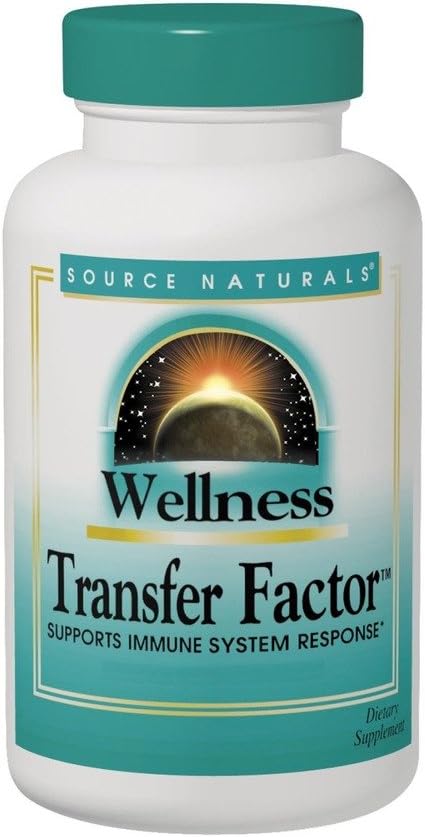 Source Naturals Wellness Transfer Faktörü 125 mg - 60 Capsules (Pack of 2)