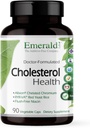 Emerald Laboratuvarlar Cholesterol Health - The CoQ10, Flush-Free Niacin, RYR-VA, and Cir for Heart and Circulatory Support - 90 Sebze Capsules