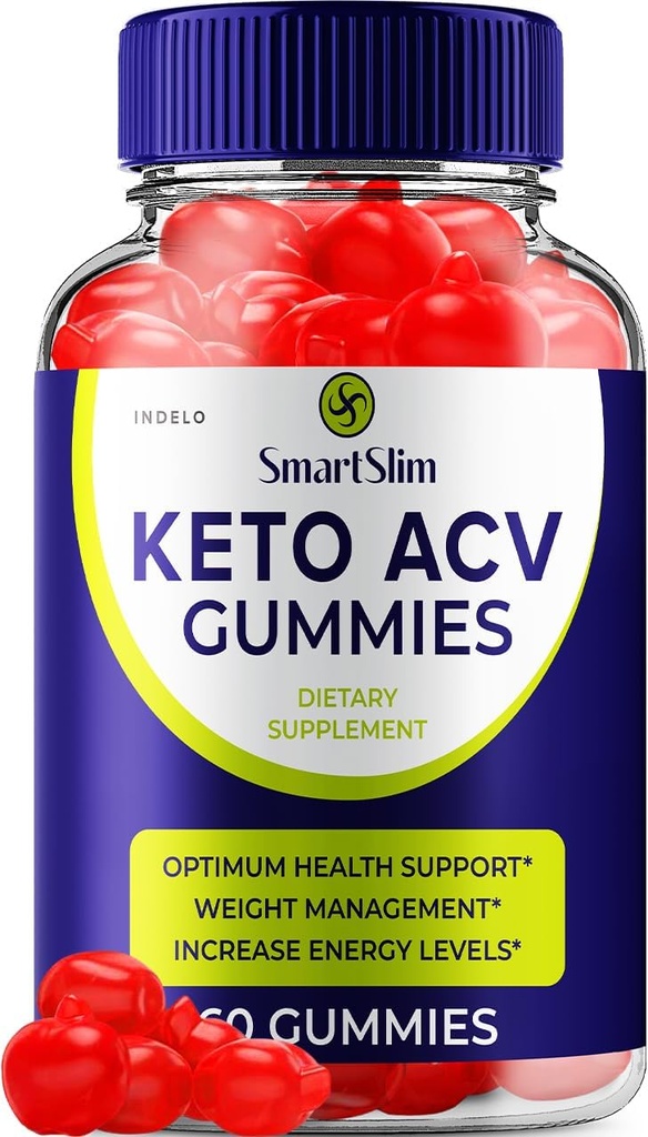 Smart Slim HuaV Gummies Advanced - Smart Slim ACV Gummies Yorumları, Smart Slim Zhong Gummies for Kilo Management B12 SmartSlim 1000 mg Formula (1 Pack - 60 Gummies)