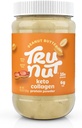 Tru-Nut Keto Collagen Protein Tozu (Peanut Butter, 10.6 oz) - Peanut Butter Collagen Protein Tozu - Parlaklar için Büyük, Shakes, Keto Diyet Meals ve Snacks