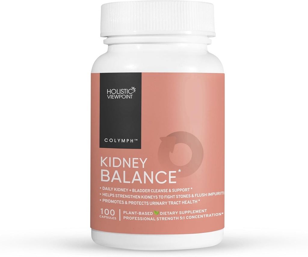 CoLymph Balance: Herbal Supplement, Natural Kidney & Liver Support, Helps Rebalance Male & Women Hormons, Menopause Support, improves Urinary Tract & Prostate Health, Fights Stones, Hot Flashes