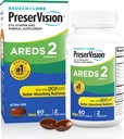 PreserVision AREDS 2 Eye Vitamins, #1 Eye Doktor Önerilen Brand, Lutein ve Zeaxanthin Supplement ile C, Vitamin E, çinko ve Copper, 60 Softgels (Minigels)