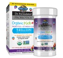 Life Dr. Formulated Probiyotiks Organic Kids+ artı C & D - Berry Cherry - Gluten, Süt & Soy Free Immune & Digestive Health Supplement, NoEDIT Sugar, 30 Chewables (Shelf Stable)