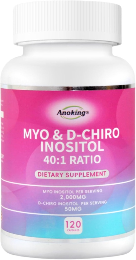 Myo-Inositol & D-Chiro Inositol συμπλήρωμα για την ισορροπία ορμονών για τις γυναίκες 