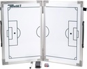 Futbol Yeniliği Hinged Manyetik Tactic Coaching Board, Extremely Portable Kuru Erase White Board for Football Coaches of All Levels to Perform Taktik Analiz.