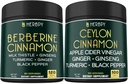 Bundle 7in1 Berberine HCl 97% Συμπληρώματα & 6in1 Premium Ceylon Cinnamon Συμπληρώματα