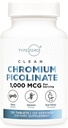Tip Zero Clean Chromium Picolinate Tabletler (120 hizmet, 1000 MCG Per Servis) - Non-GMO, Gluten Free