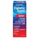 Diabetic Tussin DM Maksimum Kuvvetli Cough ve Chest Congestion Relief Liquid Cough Syrup, Diabetics için Güvenli, Berry Flavored, 4 Fl Oz (Pozitifin Paketi)