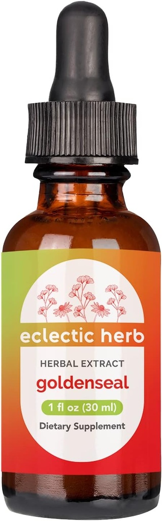 Eclectic Institute Goldenseal O, Red, 1 Akış Ounce