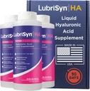 Lubrisyn Hyaluronik Asit Oral Ortak Supplement - İnsanlar için Sıvı HA Formula - Ortak Destek, Hareketlilik, Flexability, Hydration & Health Function for Men & Women - Original 3 x 11.5oz
