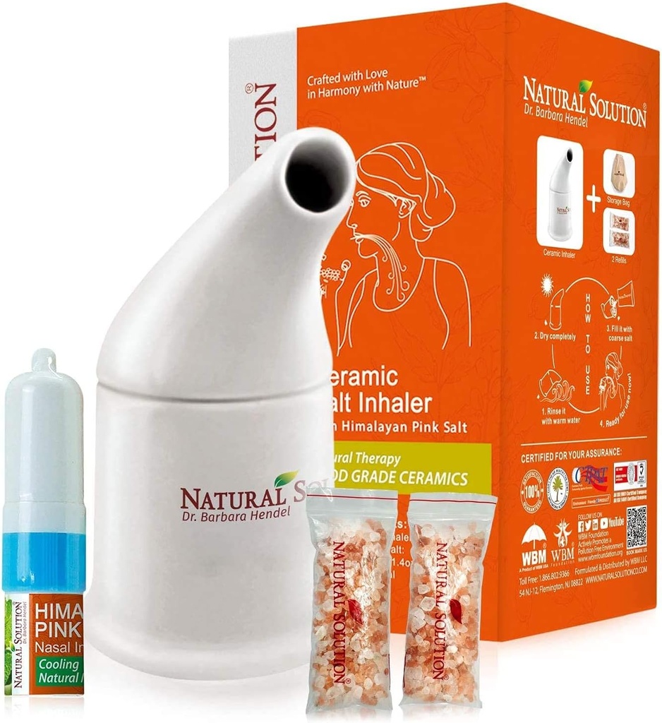 Doğal Çözüm NS5061 Salt Inhaler, Pink