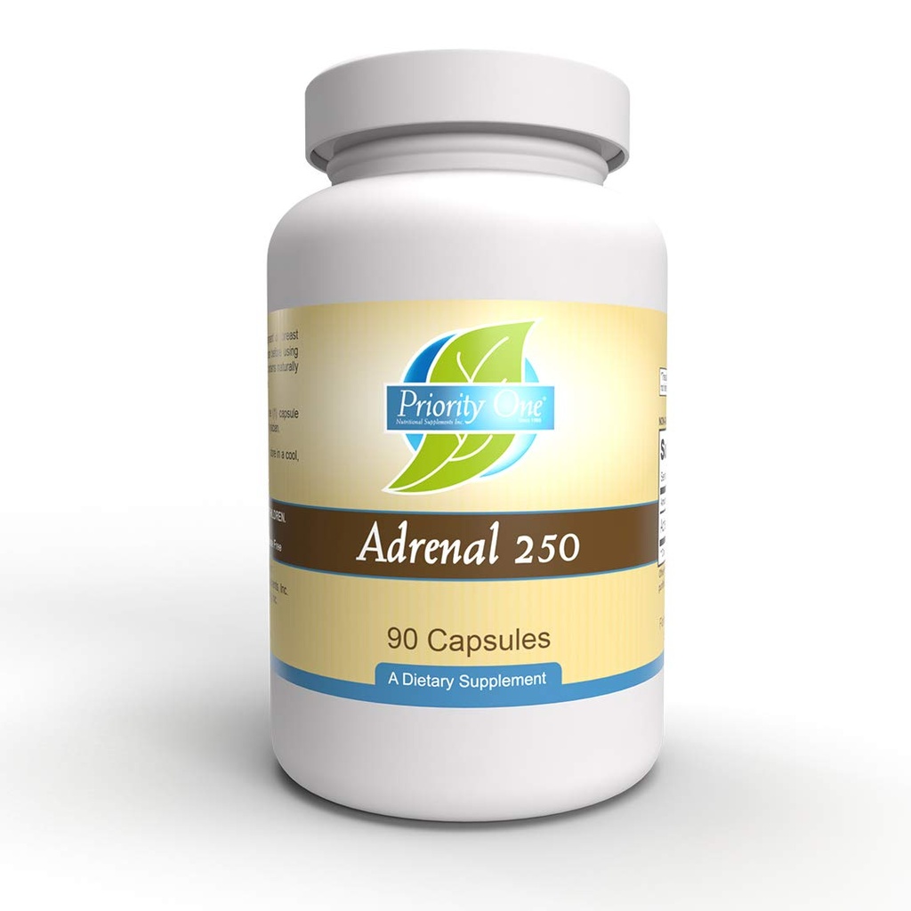 Öncelik One Vitamins Adrenal 250 mg 90 Capsules Adrenal Support