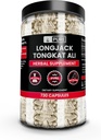 Pure Original Materialss Longjack (Tongkat Ali) (730 Capsules) No Magnezyum Or Rice Fillers, Always Pure, Lab TY