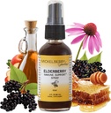 Mickelberry Gardens Elderberry Honey Propolis Throat Spray - Natural Immune Support and Throat Coat for Kids and Yetişkinler (2 Ounces)