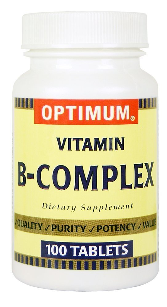 Optimum B Vitamin Kompleksi Tablet 100 ct