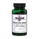 Vitanica Ovulation Assist - Ovarian Health & Adrenal Support with Rhodiola Rosea, Holy Basil, Tribulus Terrestris & Chaste Tree - Herbal Dietary Supplement - Consumer Line - 60 Vegan Caps