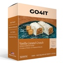 GO4IT Health Mealchange Bar, Yüksek Protein Beslenme Bar, Yüksek Fiber, KLOW Calories, KETO dostu, On-the-go, Kilo Kayıp Gıda Bar, 7/Box - (Vanilla Caramel Crunch)