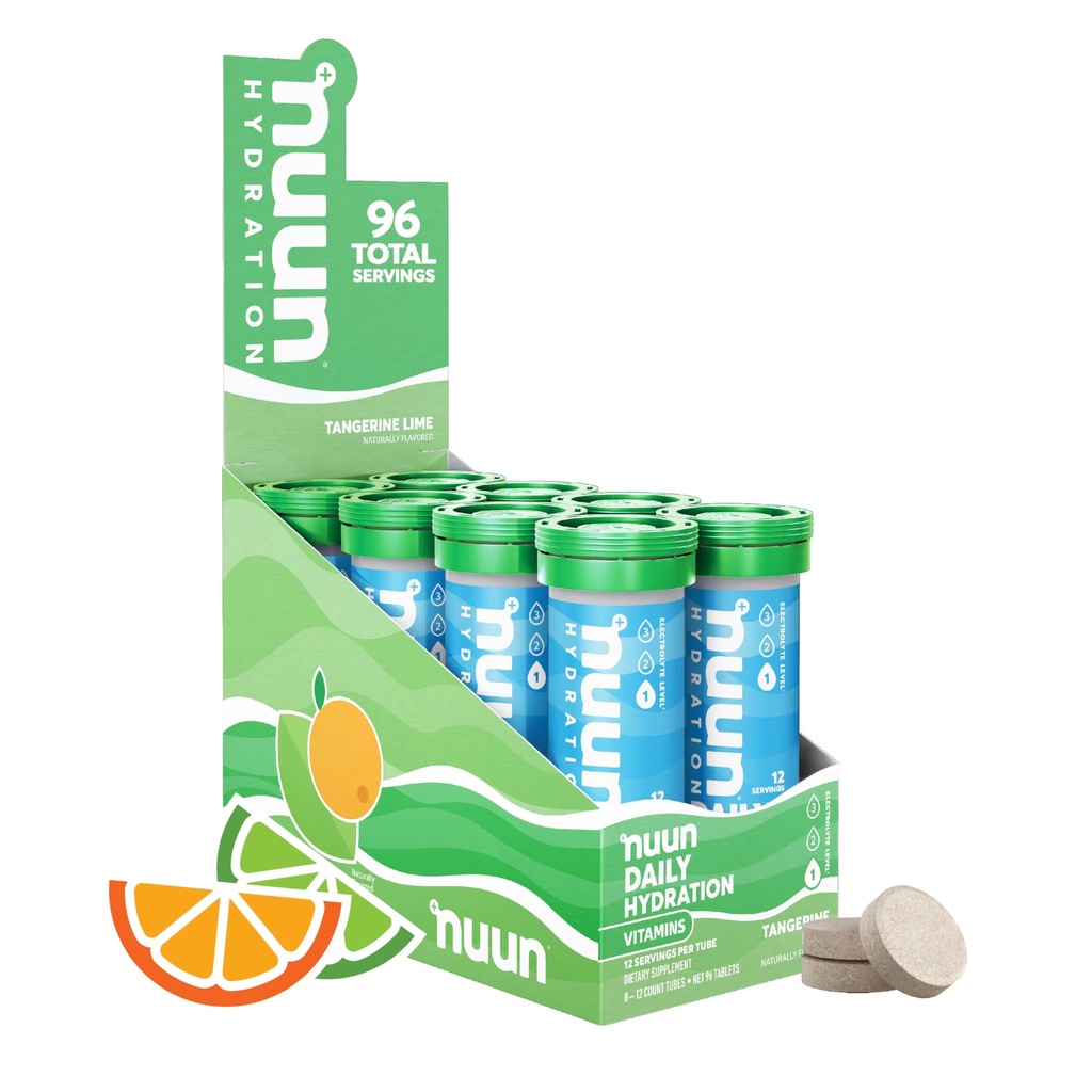 C, E, A, & B6, Folic Asit, Magnezyum & 4 Diğer Essential Electrolytes, Gluten Free & Vegan, Tangerine Lime, 8 Pack (96 Toplam)