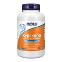 Şimdi Gıdalar Tamamlıyor, Neptün Krill, Double Strength 1000 mg, Phospholipid-Bound Omega-3, 120 Softgels