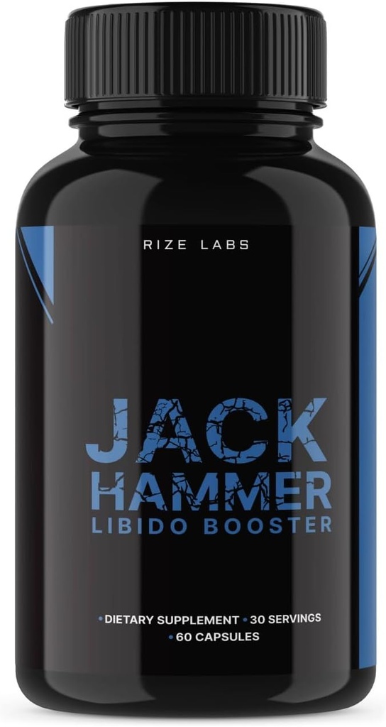 Jack Hammer Libido Booster για άνδρες, Jack Hammer Libido Booster συμπλήρωμα, Jack Hammer Libido Booster Ισχυρό όλα φυσικό Formula για να βελτιώσει την απόδοση, Jackhammer Κριτικές (60 κάψουλες)