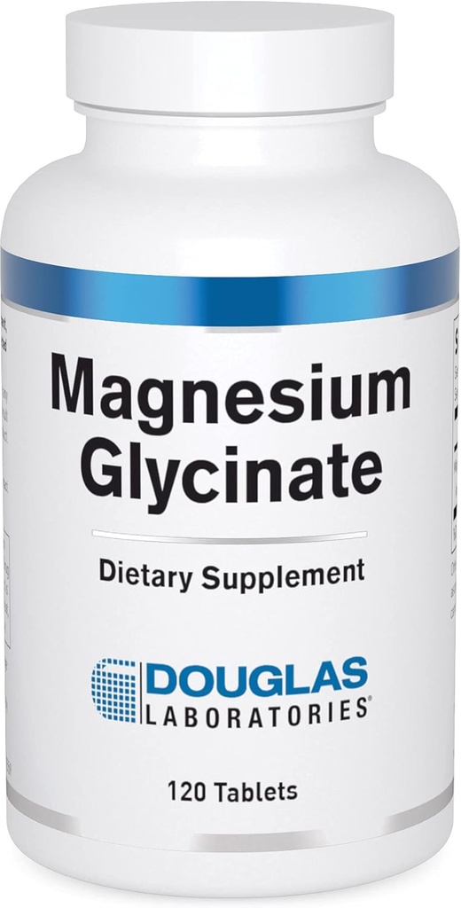 Douglas Laboratories - Magnezyum Glycinate - Normal Kalp Fonksiyonlar ve Bone Formasyon Destek - 120 Tablet