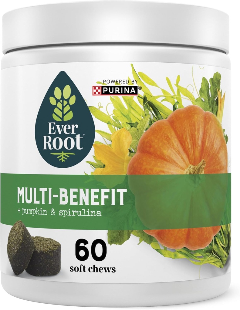 EverRoot Purina Multi-Benefit Dog Supplements Soft Chews - 10.6 oz. Canister Canister