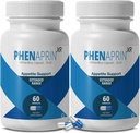PhenAprin XR maksimum Güçlü Appetite Suppressant Diyet Pills - 2Pack, Metabolism Boosting, Kadın ve Erkekler için Kilo Kaybı, 120 Blue / White Capsules