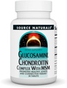 Kaynak Naturals Glucosamine Chondroitin Kompleksi MSM ile, Sağlıklı Ortakları ve Bağlayıcı Tounds* - 30 Tabletler