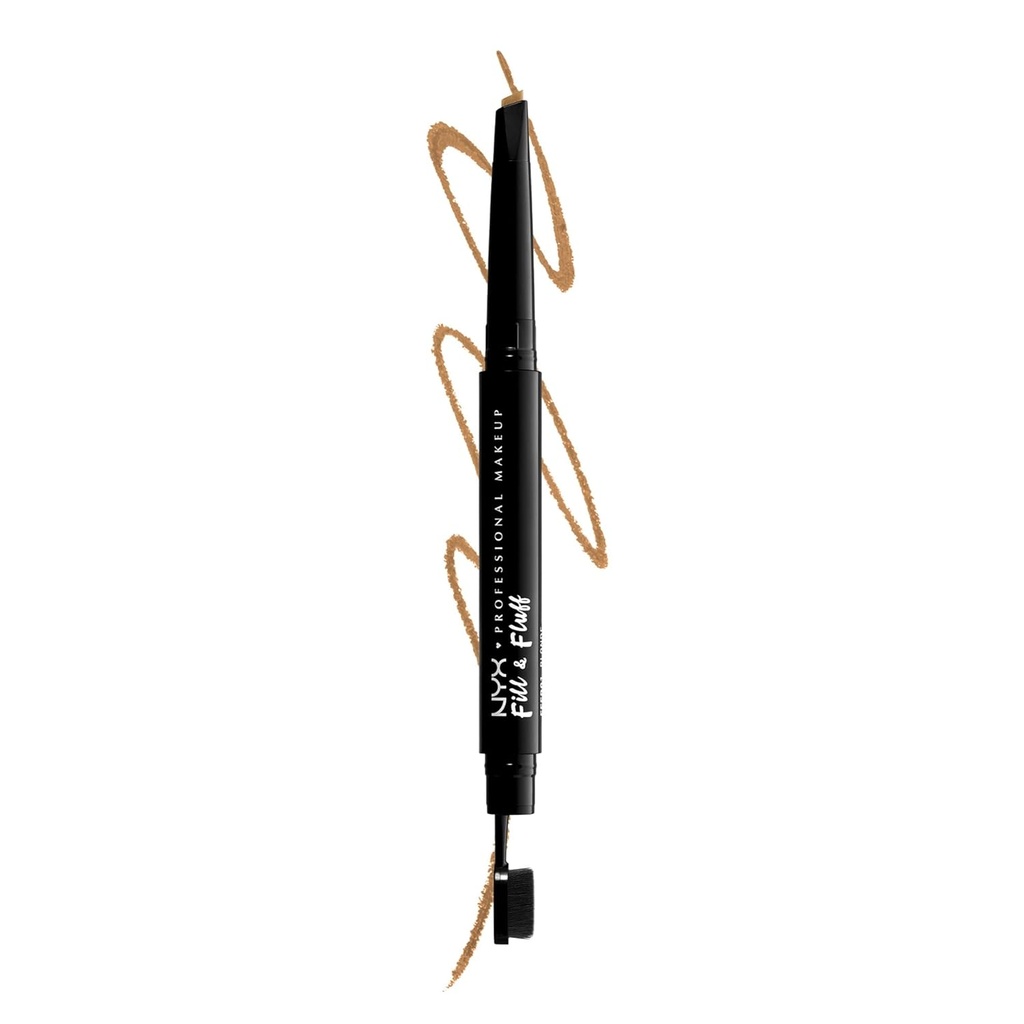 NYX PROFESSIONAL MAKEUP Fill & Fluff Eyebrow Pomade Kalem, Blonde