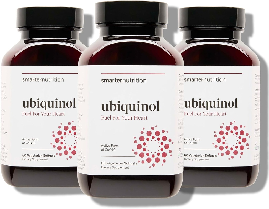 AD 100 mg + Doğal Plant-Based Complete Omega 3 6 9 - Klinik olarak Studied Ahiflower® Oil - Ultra Abxia CoQ10 for Heart Support - Non-GMO - 180 Softgels [90-Day Supply]