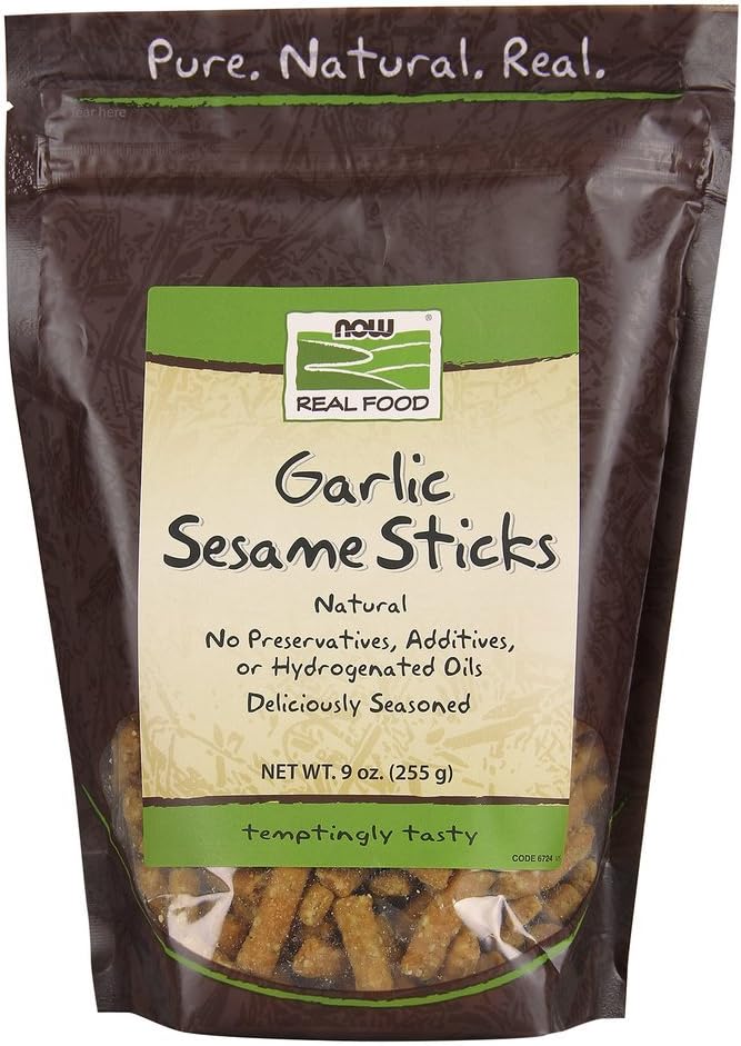 Şimdi Gıdalar Ses Sesame Sticks, 9 oz Bag
