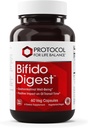 ΠΡΩΤΟΚΟΛΛΟ ΓΙΑ ΖΩΙΚΟ ΥΠΟΛΟΙΠΟ Bifido Digest - 20 δις CFU ανά υπηρεσία - Υποστήριξη GI - Χωρίς γαλακτοκομικά, χωρίς αυγά & μη-GMO - 60 κάψουλες Veg