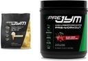 PRO JYM 45 Hizmet - Tahitian Vanilla Bean & PRE JYM 30 Hizmet - Black Cherry