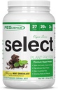 PE Science Select Vegan Plant Based Protein Toz, Mint Chocolate, 27 Hizmet, Premium Pea ve Brown Rice