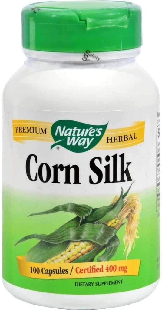 Nature's Way Corn Silk 1.200 mg ανά Σερβίρισμα, 100 Κάψουλες, Συσκευασία των 6