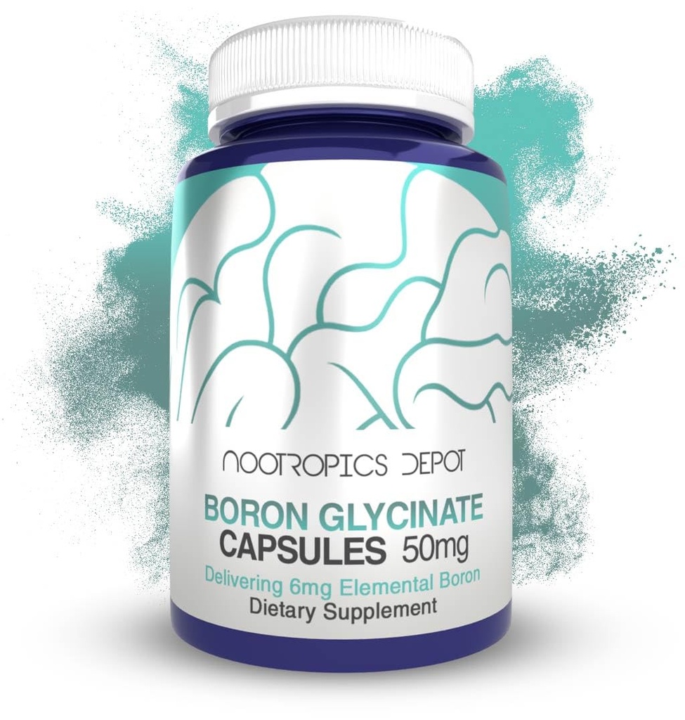 Nootropics Depot Boron Glycinate Κάψουλες 
