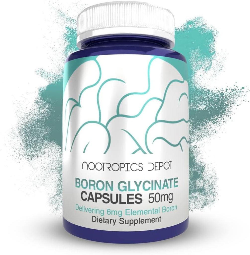Nootropics Depot Boron Glycinate Κάψουλες 