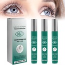 Vision Enhance Massage Roller, Eye Roller to Enhances Visual Clarity, Natural Vision Enhancer Roller, Relieve Eye Strain, Fatigue, and Discomfort 8 ml (3 Pcs)