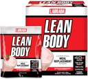 Labrada Lean Body MRP All-In-One Strawberry Mealchange Shake, 40g Protein, Whey Mix, 8g Health Fats EFA's & Fiber, 22 Vitamins ve Minerals , No yapay renk, Gluten Free, (20 Packets)